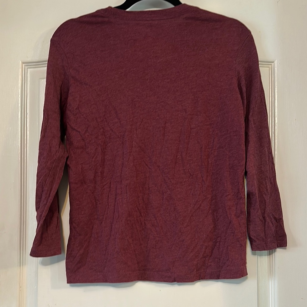 Place Brown and Yellow Long Sleeve Tee with Sporty Graphic - Picture 9 of 9